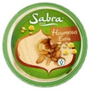 Sabra Authentic Houmous Extra with Pine Nuts £1.89