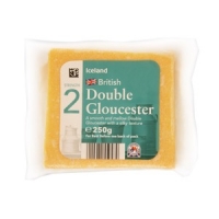 Iceland  Iceland British Double Gloucester Cheese 250g