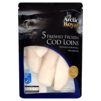 Iceland  Arctic Royal 5 Freshly Frozen Cod Loins 1kg