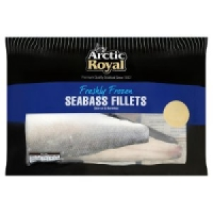 Arctic Royal Freshly Frozen Seabass Fillets Skin-On & Bonele