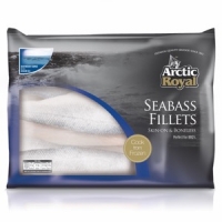 Iceland  Arctic Royal Freshly Frozen Seabass Fillets Skin-On & Bonele