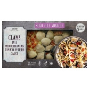 Iceland Sugo Alle Vongole Clams in a Mediterranean Tomato &