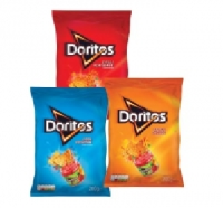 Doritos Cool Original, Tangy Cheese, Chilli Heatwave £1.00