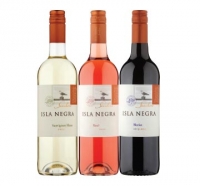 Budgens  Isla Negra Sauvignon Blanc , Rose, Merlot