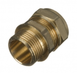 Wickes Compression Male Iron Coupler 15mm x 1/2in