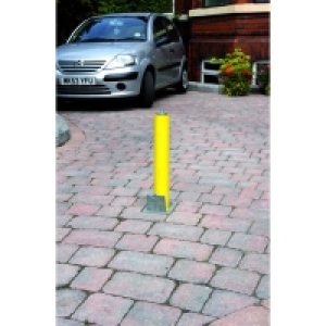 Marshalls Driveway Security Post Yellow £370.99