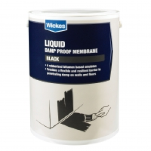 Wickes Bitumen Damp Proof Membrane Liquid 5L £13.19