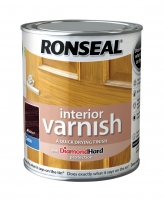 Wickes  Ronseal Interior Varnish Satin Walnut 750ml