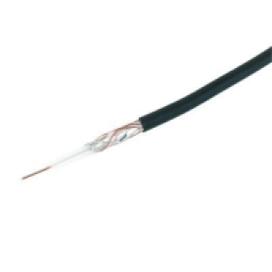 Wickes  Wickes Satellite Cable 100m Black