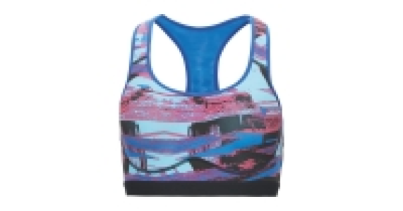 Printed Racerback Ladies Sports Bra