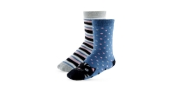 Girls Cat Slipper Socks 2 Pack