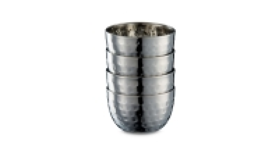 Hammered Nibble Bowls 4 Pack