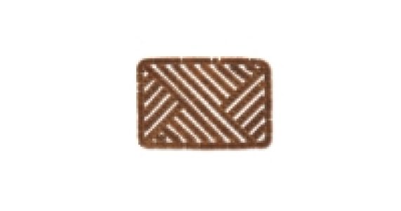Rectangular Wiregrate Coir Mat