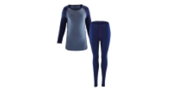Girls Blue Marl Base Layer Set £6.99