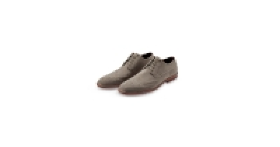 Aldi  Mens Grey Suedette Brogues