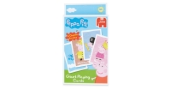 Giant Peppa Pig Playing Cards