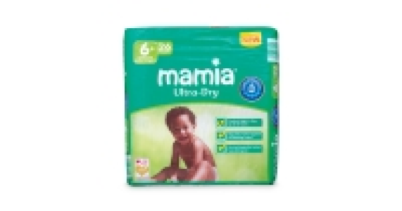 Mamia Size 6+ Ultra Dry Nappies £3.29