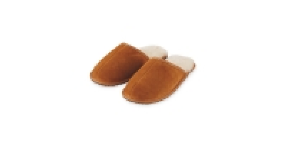Mens Plain Sheepskin Slippers