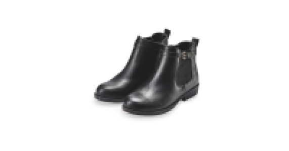 Girls Black Chelsea Boots