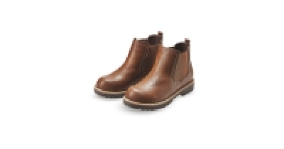 Aldi  Boys Brown Chelsea Boots