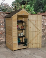 Wickes  Wickes Overlap Pressure Treated Apex Shed 4x3