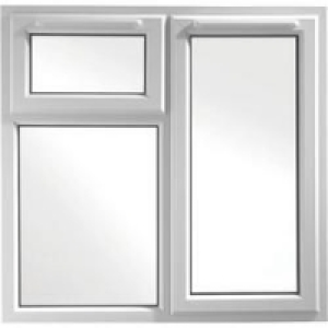 Wickes Upvc A Rated Casement Window White 1190 x 1160mm Rh S