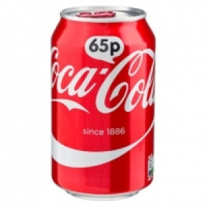 Coca Cola Can 330ml £0.50