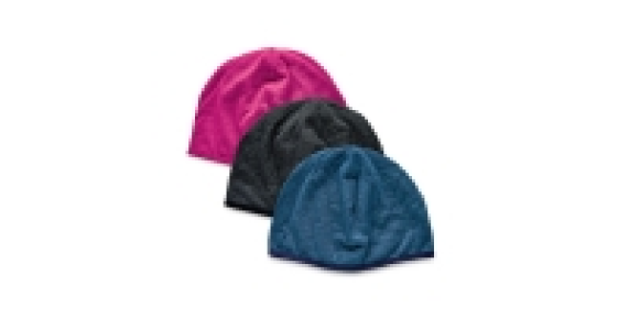 Merino Wool Striped Reverse Beanie