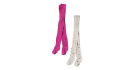 Cream/Purple Infants Stars Tights