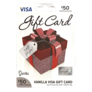 Wilko  Vanilla Visa card £50 Gift Card