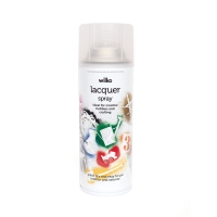 Wilko  Wilko Laquer Acrylic Spray Clear 400ml