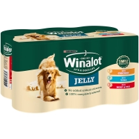 Wilko  Winalot Tinned Dog Food Simple Selection in Jelly 6 x 400g