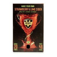 Wilko  Victors Strawberry And Lime Cider Home Brewing Kit 20 Pint