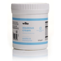 Wilko  Aqueous Cream Tub 500g