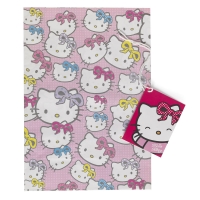 Wilko  Hello Kitty Gift Wrap 2s 2 Tags Pink