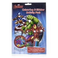 Wilko  Marvel Avengers Colouring and Sticker Activity Pack