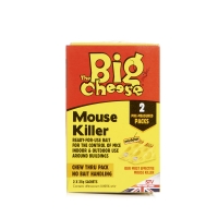 Wilko  Big Cheese Mouse Killer Bait Box 2 Pk