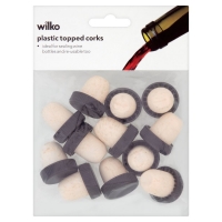 Wilko  Wilko Plastic Topped Corks
