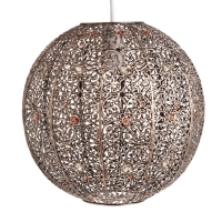Wilko  Wilko Morrocan Bronze Sphere Pendant