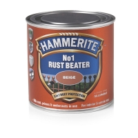 Wilko  Hammerite No 1 Rust Beater Paint Beige 250ml