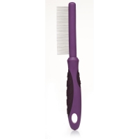 Wilko  Soft Protection Salon Medium Comb All Coat Types Purple