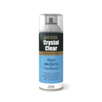 Wilko  Rust-Oleum Crystal Clear Protective Coat Spray Paint Clear 4