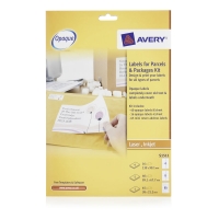 Wilko  Avery Mailing Labels Assorted Sizes