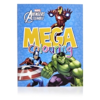 Wilko  Marvel Mega Colouring Book Avengers Assemble
