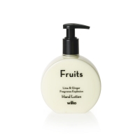 Wilko  Fruits Hand Lotion Lime and Ginger 250ml
