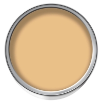 Wilko  Crown Silk Emulsion Paint Old Gold 2.5L