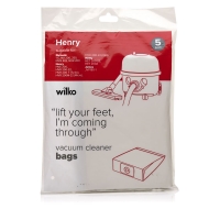 Wilko  Wilko Vacuum Cleaner Bags for Henry x 5