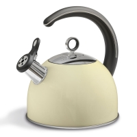 Wilko  Morphy Richards Accents 2.5L Cream Whistling Kettle 46502