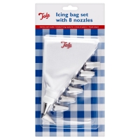 Wilko  Tala Icing Bag Set with 8 Nozzles