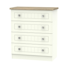 Wilko  Valencia 4 Drawer Chest Of Drawers
